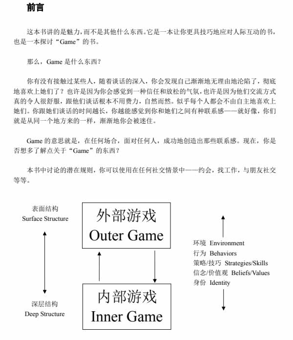 泡妞教程《游戏》PDF电子书